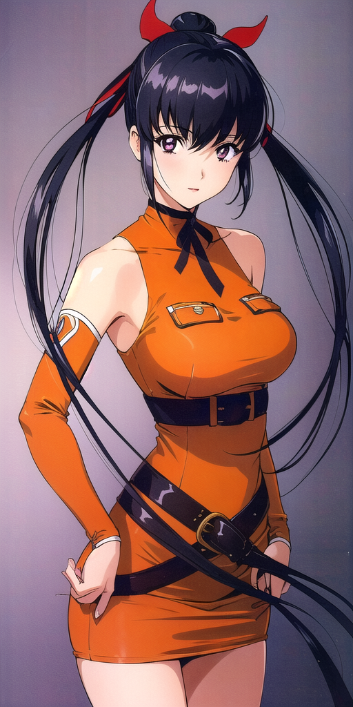 06276-1135200534-, LisaPacifist, large breasts, standing, solo, twintails, single_hair_bun,  Lisa_Orange_Short_Dress, masterpiece, best quality,.png